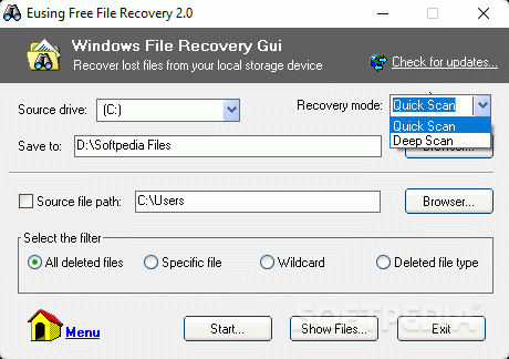 Eusing Free File Recovery кряк лекарство crack