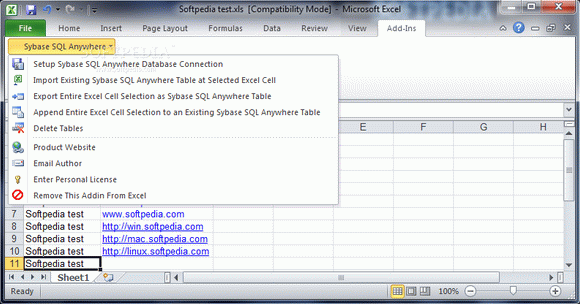 Excel Sybase Anywhere Import, Export & Convert Software кряк лекарство crack