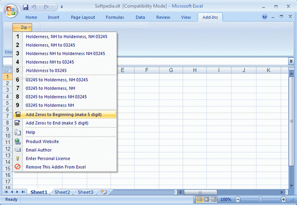 Excel Zip Codes Convert, Lookup & Format Software кряк лекарство crack