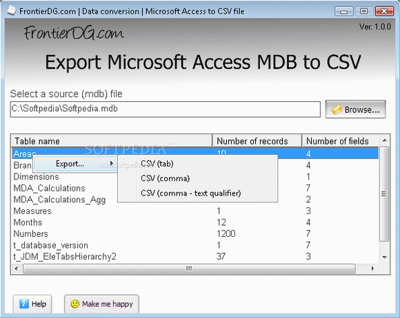 Export Microsoft Access MDB to CSV кряк лекарство crack