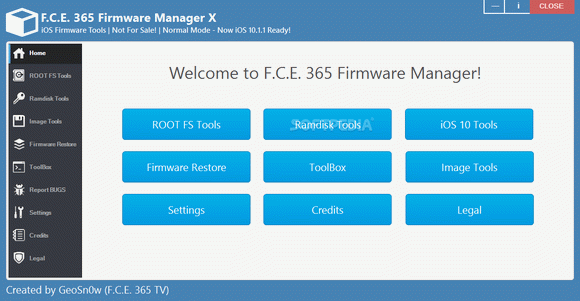 F.C.E. 365 Firmware Manager кряк лекарство crack