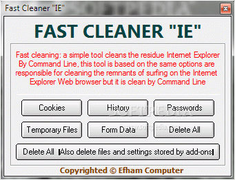 Fast Cleaner "IE" кряк лекарство crack
