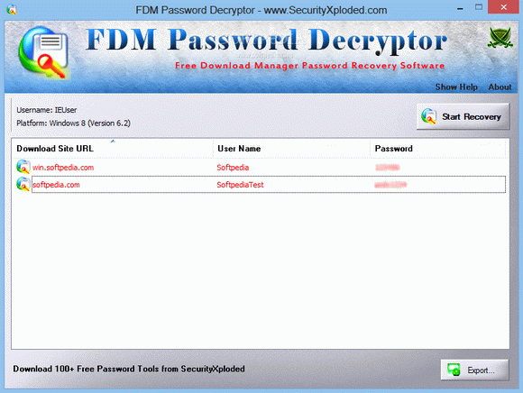 FDM Password Decryptor кряк лекарство crack
