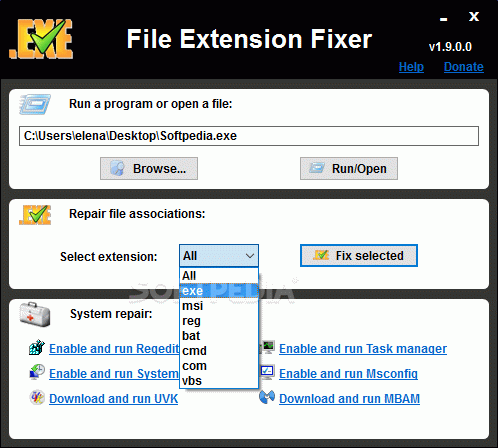 File Extension Fixer кряк лекарство crack