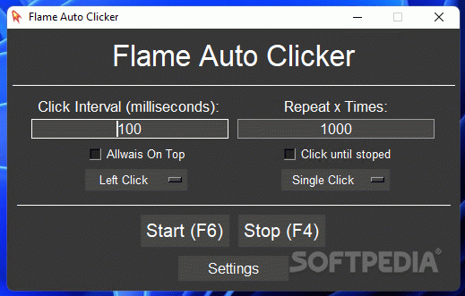 Flame Auto Clicker кряк лекарство crack