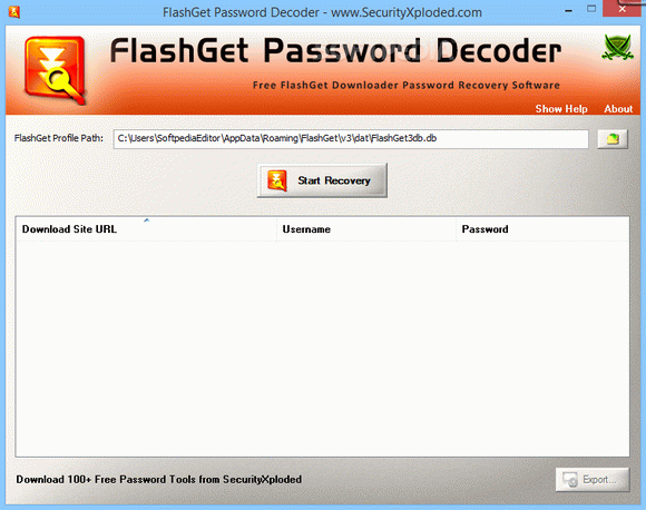 FlashGet Password Decoder кряк лекарство crack