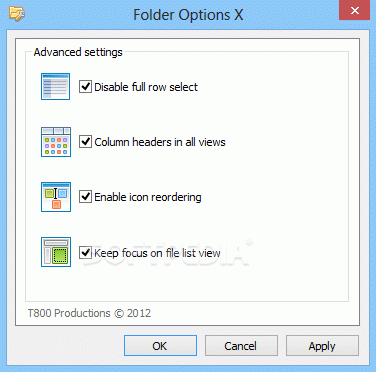 Folder Options X кряк лекарство crack