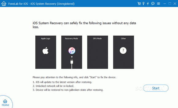 FoneLab iOS System Recovery кряк лекарство crack