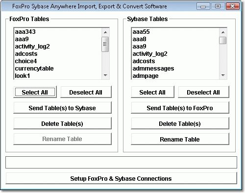 FoxPro Sybase SQL Anywhere Import, Export & Convert Software кряк лекарство crack