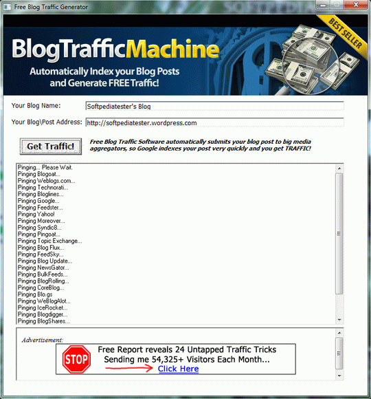 Free Blog Traffic Generator кряк лекарство crack