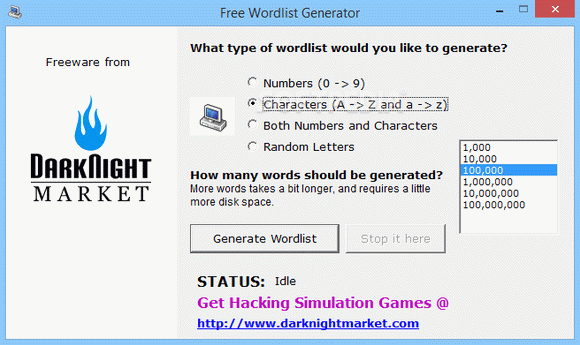 Free Wordlist Generator кряк лекарство crack