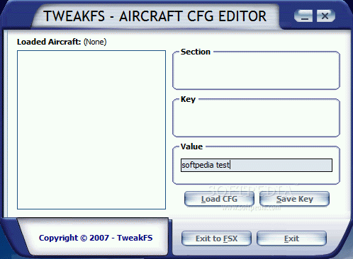 FSX Aircraft.CFG Editor кряк лекарство crack
