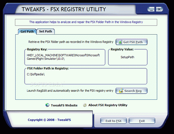 FSX Registry Utility кряк лекарство crack