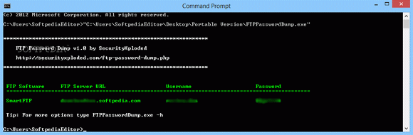 FTP Password Dump кряк лекарство crack