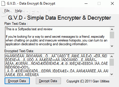 G.V.D. - Data Encrypt & Decrypt кряк лекарство crack