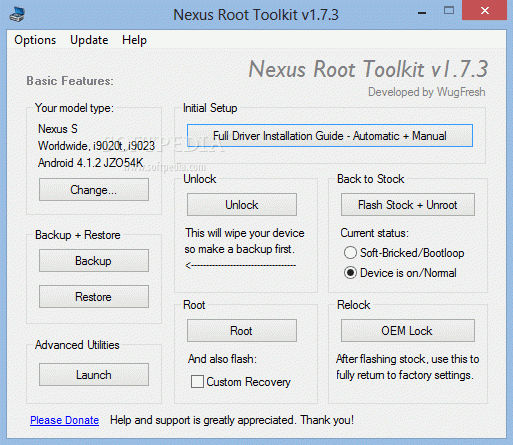 Nexus Root Toolkit кряк лекарство crack