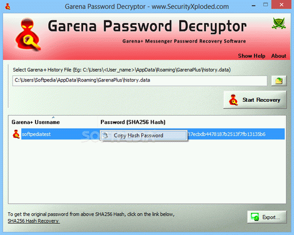 Garena Password Decryptor кряк лекарство crack