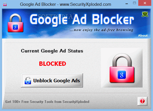 Portable Google Ad Blocker кряк лекарство crack