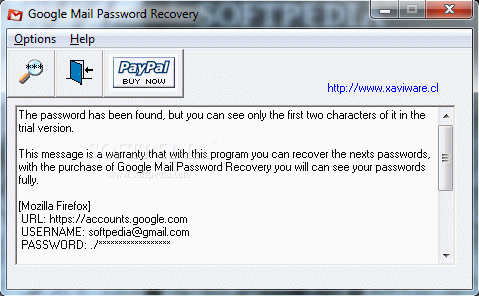 Google Mail Password Recovery кряк лекарство crack