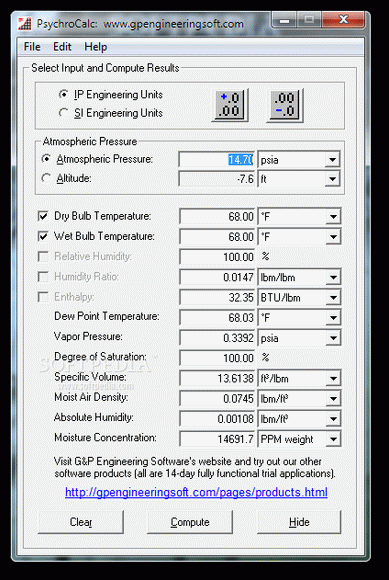 GP Engineering PsychroCalc кряк лекарство crack