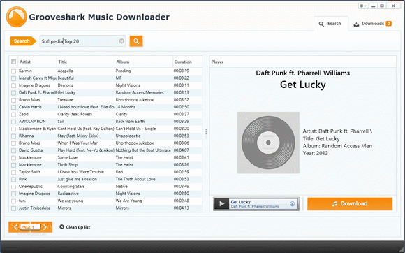 Grooveshark Music Downloader кряк лекарство crack