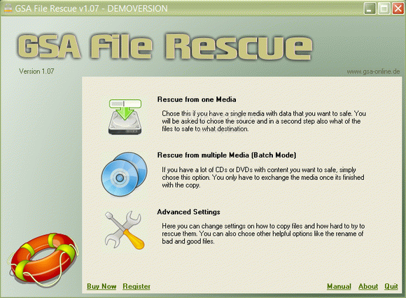 GSA File Rescue кряк лекарство crack