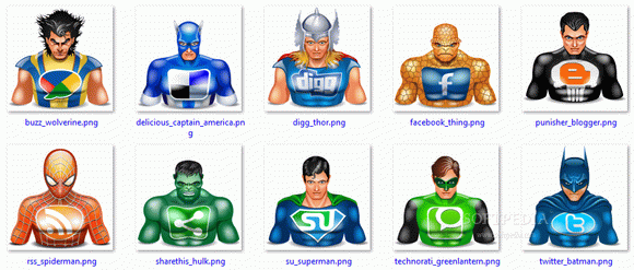 Halloween icons social superheroes кряк лекарство crack