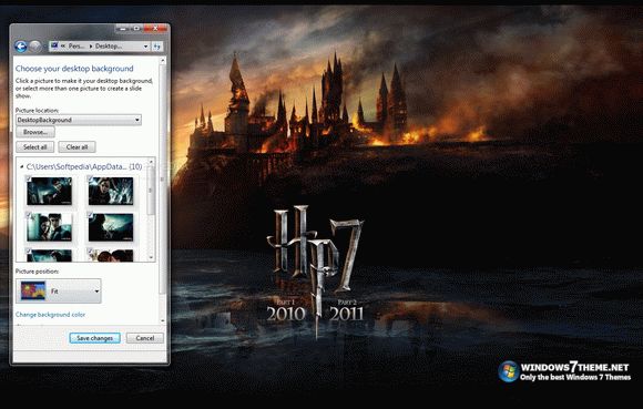 Harry Potter 7 Windows 7 Theme кряк лекарство crack