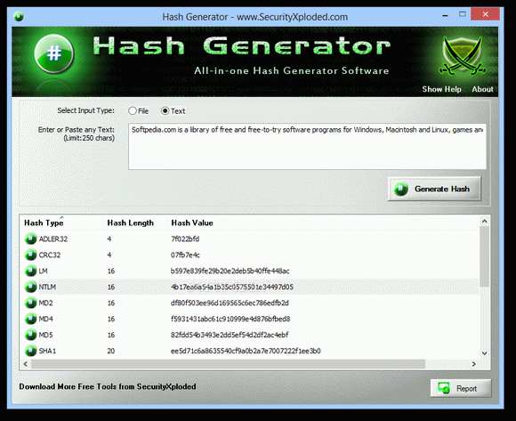 Hash Generator кряк лекарство crack