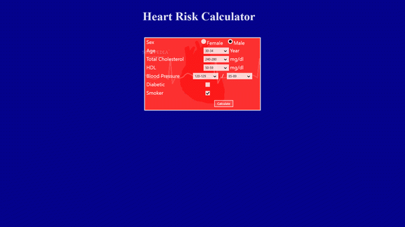 Heart Risk Calculator кряк лекарство crack