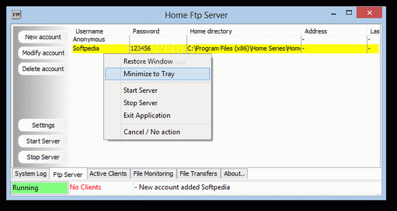Home FTP Server кряк лекарство crack