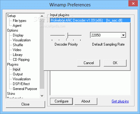 Homeboy AAC Decoder for Winamp 2.x кряк лекарство crack