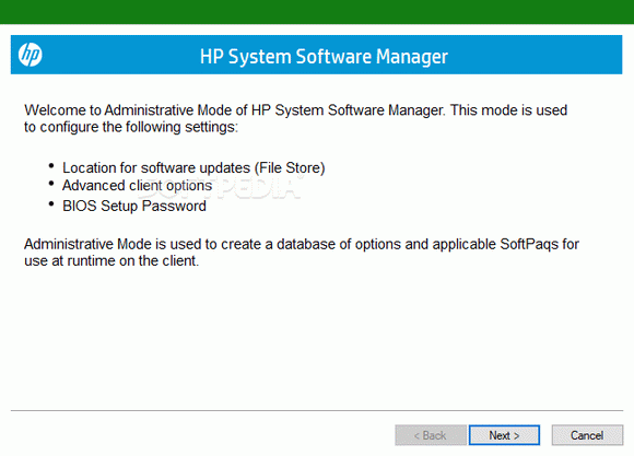 HP System Software Manager кряк лекарство crack