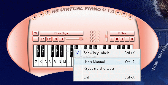 HS Virtual Piano кряк лекарство crack
