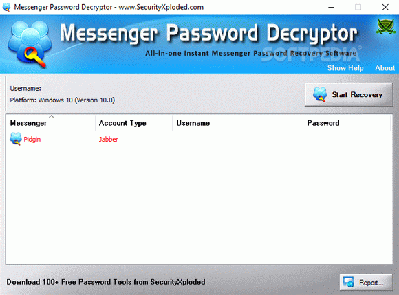 Messenger Password Decryptor кряк лекарство crack