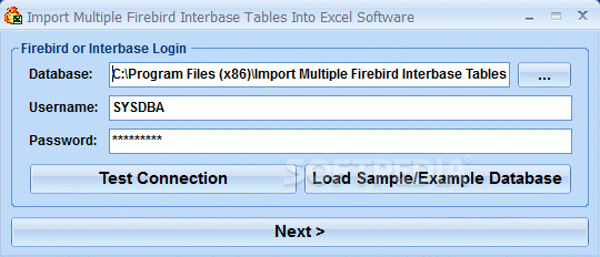 Import Multiple Firebird Interbase Tables Into Excel Software кряк лекарство crack