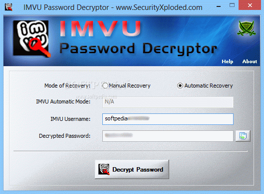 IMVU Password Decryptor кряк лекарство crack