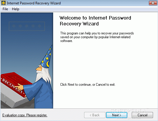Internet Password Recovery Wizard кряк лекарство crack