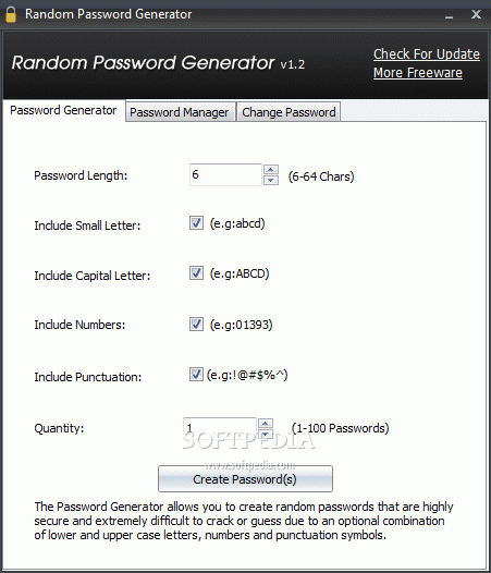 Random Password Generator кряк лекарство crack