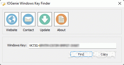 IOGenie Windows Key Finder кряк лекарство crack
