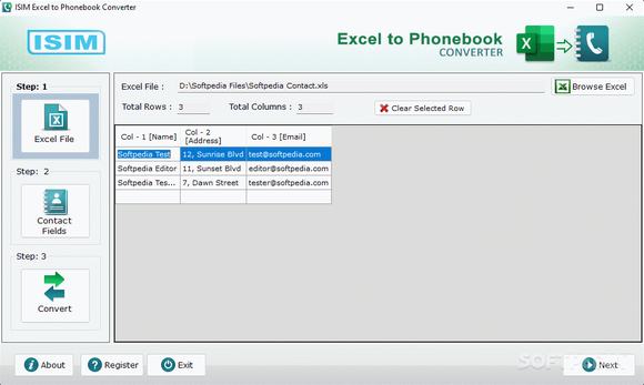 isimSoftware Excel to Phonebook Converter кряк лекарство crack