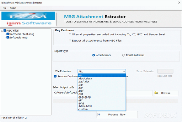 isimSoftware MSG Attachment Extractor кряк лекарство crack