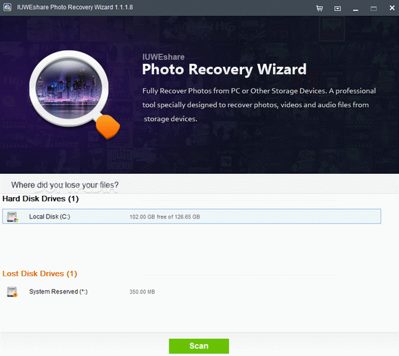 IUWEshare Photo Recovery Wizard кряк лекарство crack