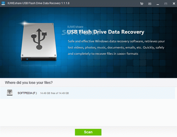 IUWEshare USB Flash Drive Data Recovery кряк лекарство crack