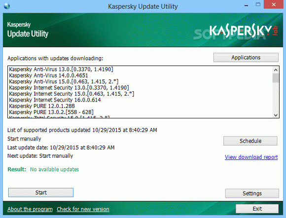 Kaspersky Update Utility кряк лекарство crack