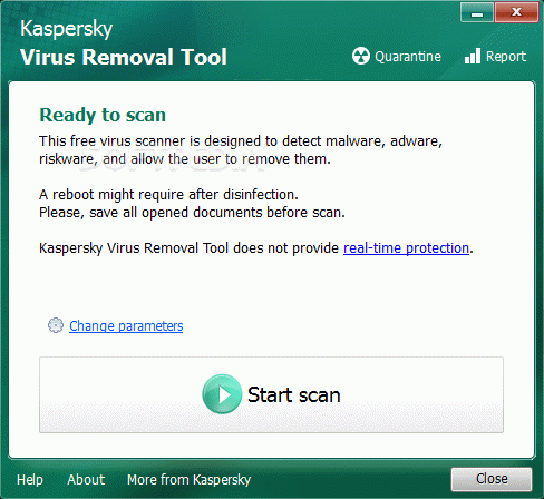 Kaspersky Virus Removal Tool кряк лекарство crack