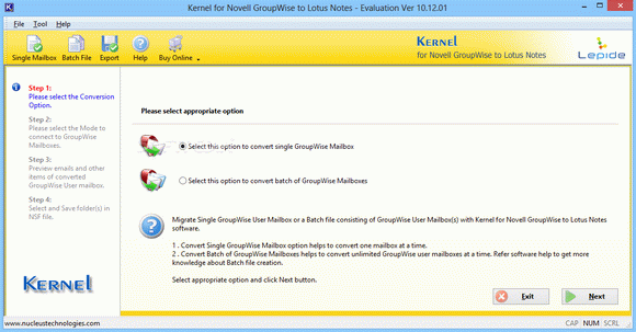 Kernel for Novell GroupWise to Lotus Notes кряк лекарство crack