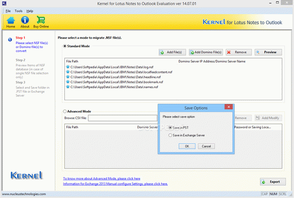Kernel for Lotus Notes to Outlook кряк лекарство crack