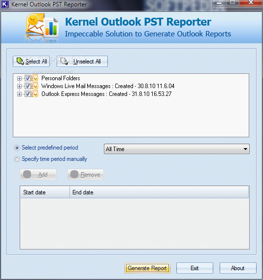 Kernel Outlook PST Reporter кряк лекарство crack