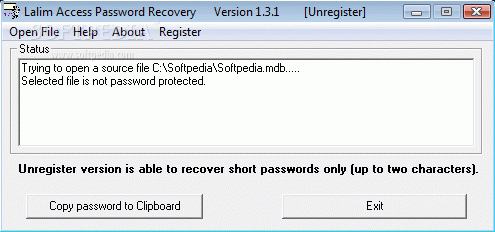 Lalim Access Password Recovery кряк лекарство crack